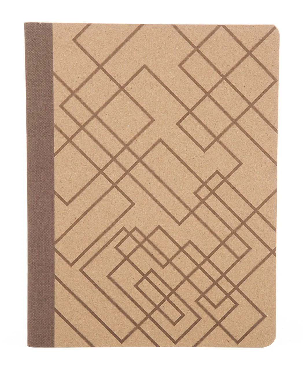 100% Recycled Kraft Composition Book (3 Pack) - Designs - 7.5in x 9.5in (07124)