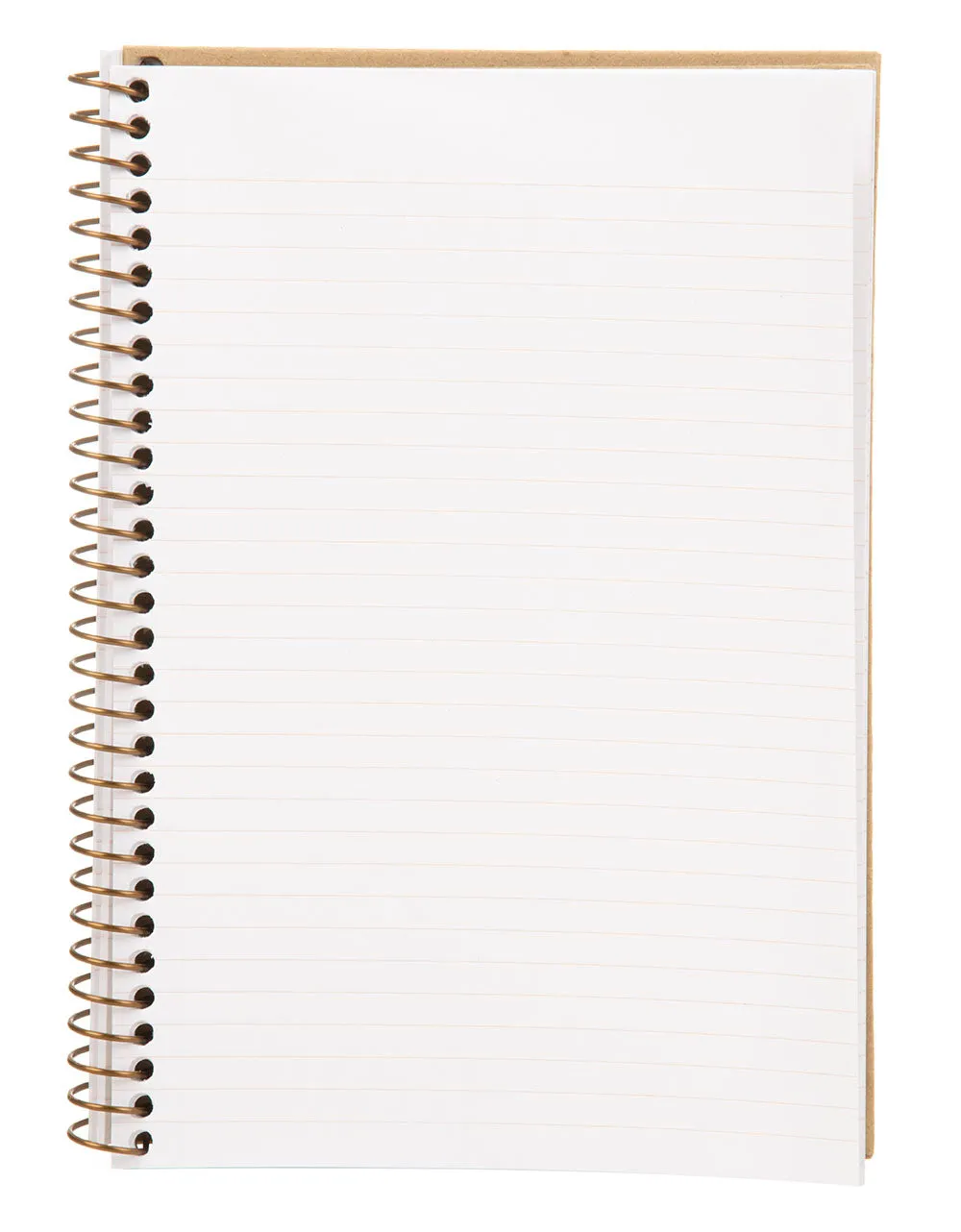 100% Recycled Kraft Junior Notebook (3 Pack) - Designs - 6.5in x 9.5in (07120)