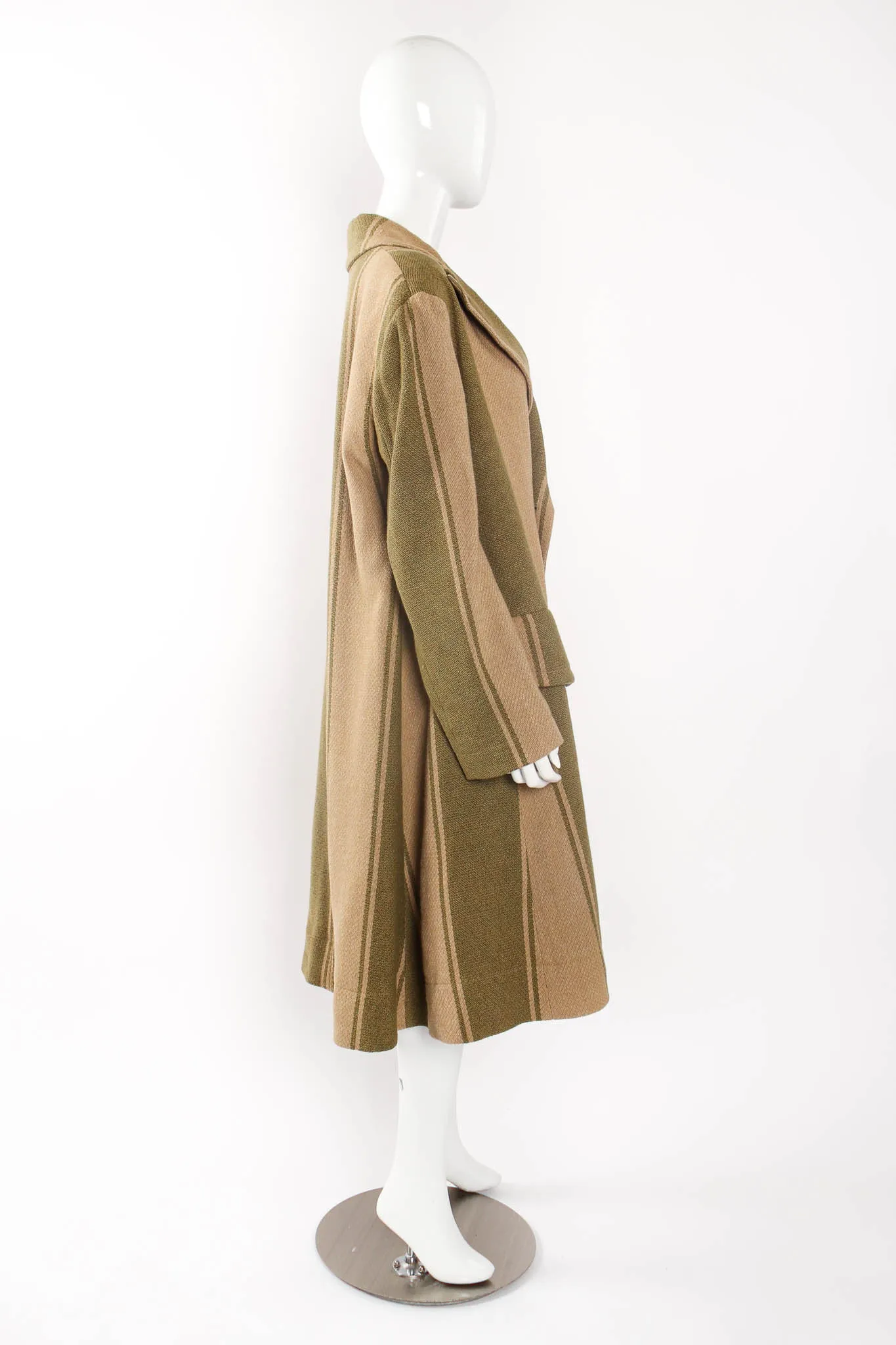 2016 A/W Blanket Stripe Coat