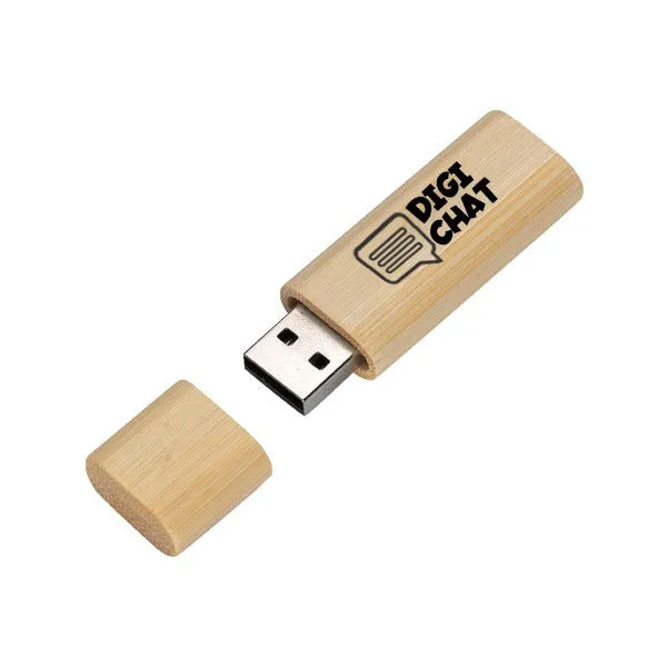 3.0 Bamboo 8Gb USB Flash Drives (Q344811)