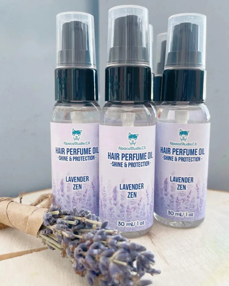 ALPACA STUDIO Hair Perfume Oil - Lavender Zen - 1oz