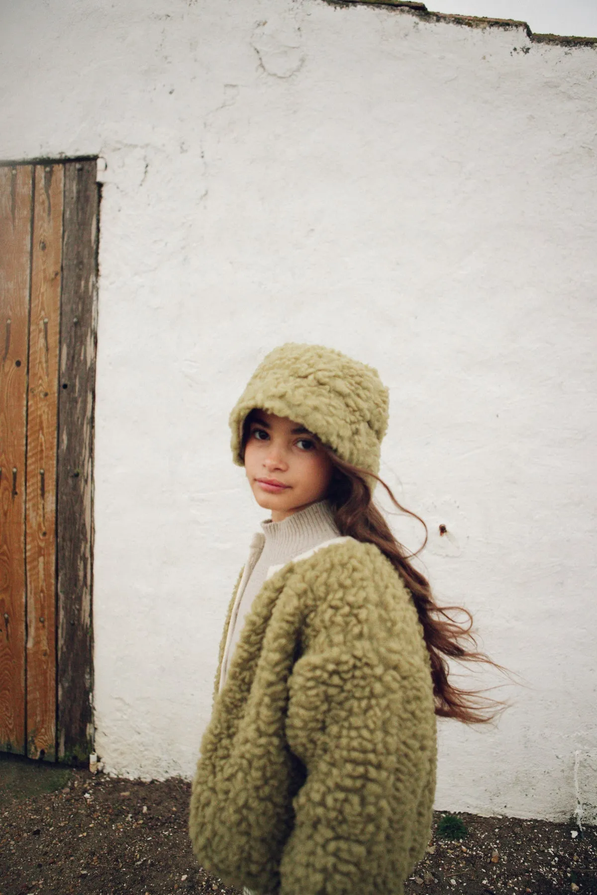 Bebe Organic Lane Coat - Cypress - 3Y, 4Y, 6Y, 8Y
