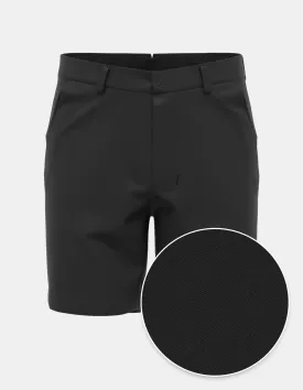Black Cotton Stretch | Short