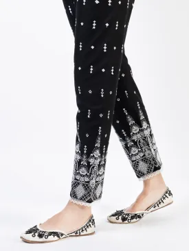 Black Lawn Trousers - AL-T-672