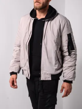 Bomber Jacket - Beige