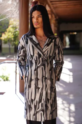 Brocade Trench Coat (Pre-Sale)