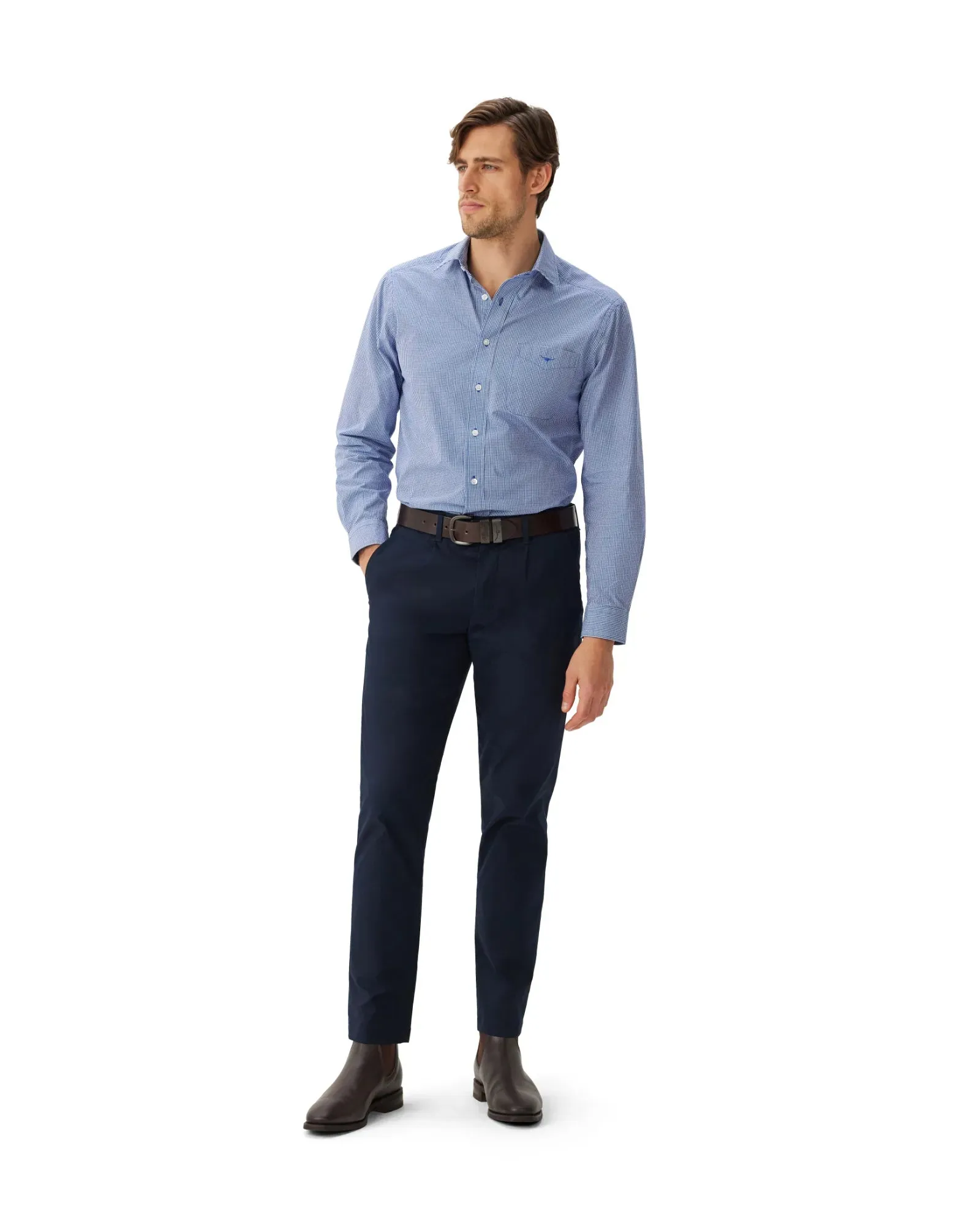 Classic Shirt - Blue Check