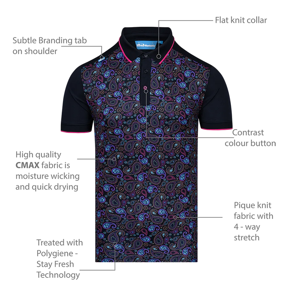 Cmax Paisley Polo