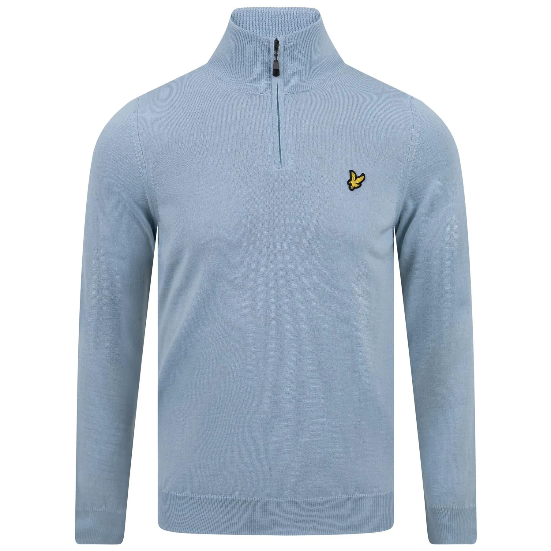 Core Quarter Zip Merino Mix Blue Shore - SS23