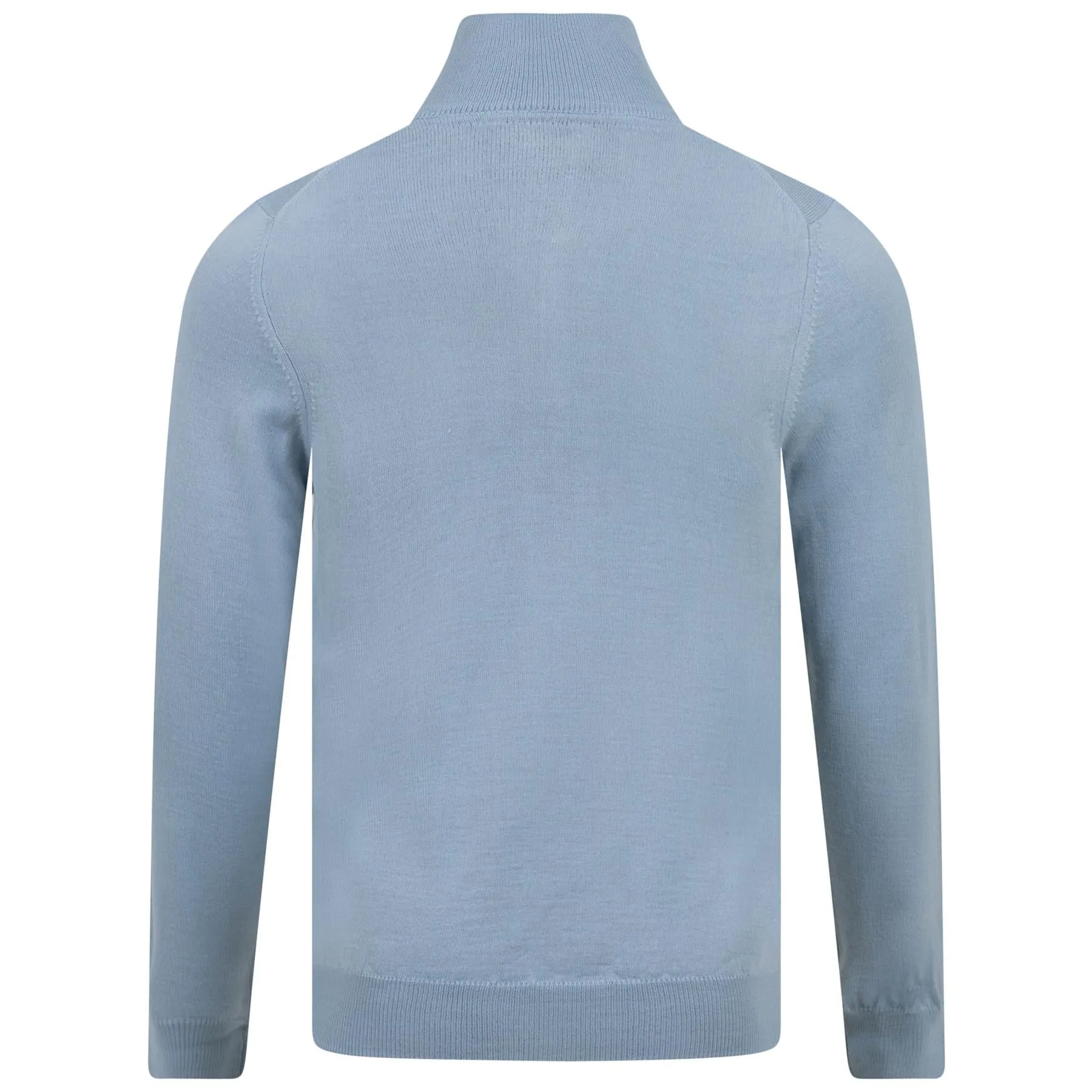 Core Quarter Zip Merino Mix Blue Shore - SS23