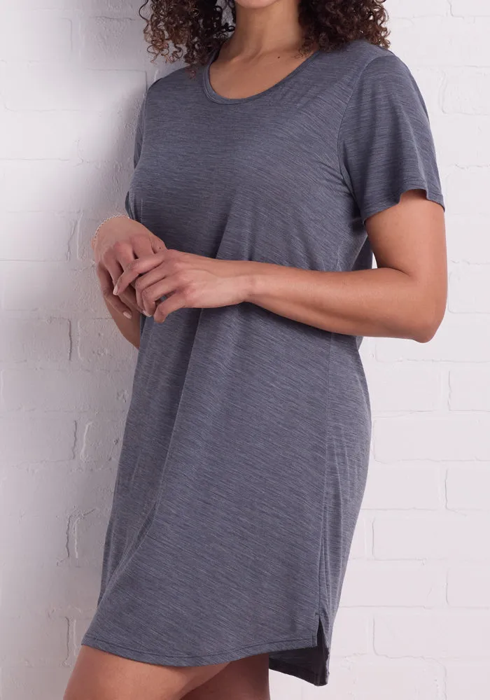Desi Nightgown - Graphite Heather