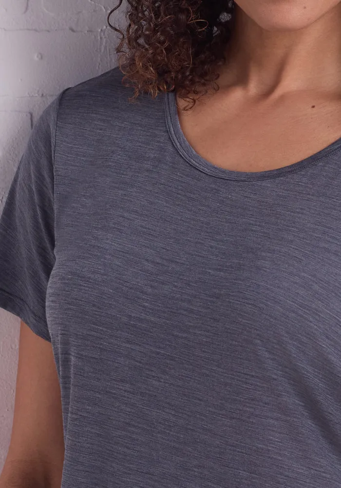 Desi Nightgown - Graphite Heather