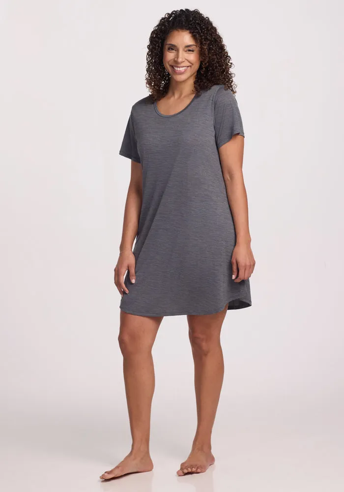 Desi Nightgown - Graphite Heather