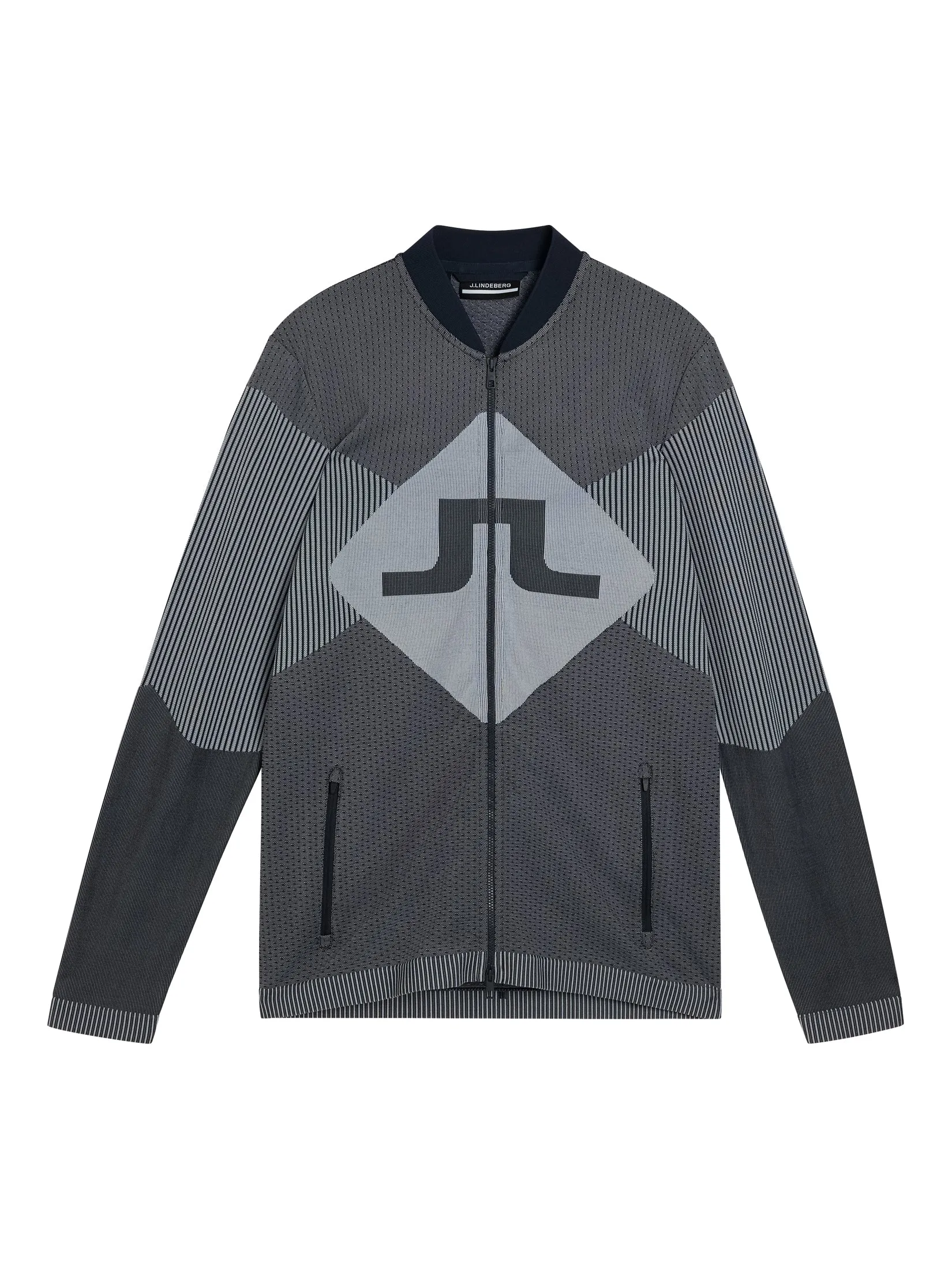 Diamond Seamless Mid Layer / JL Navy