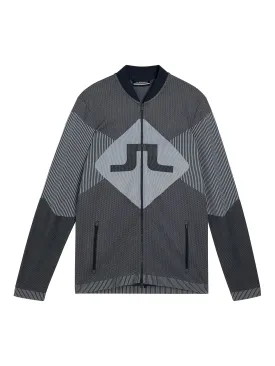 Diamond Seamless Mid Layer / JL Navy