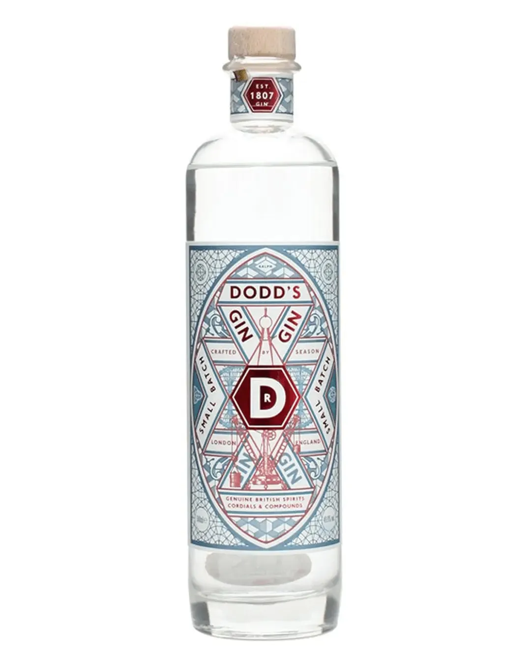 Dodd's Small Batch Original Gin, 50 cl