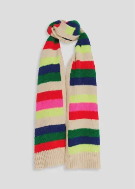 EA Garis Jacquard Scarf in Multi