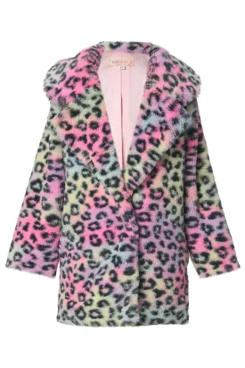 FAUX FUR COAT (B34245)
