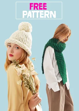 FREE My First Hat AND My First Scarf PATTERNS - Merino No. 5