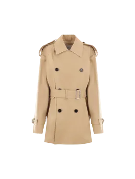 Gabardine Trench Coat