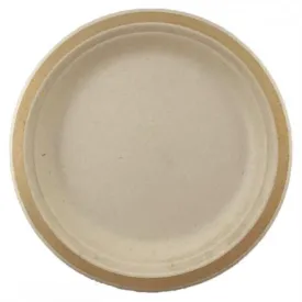 Gold Sugarcane Plate 180mm 10pk