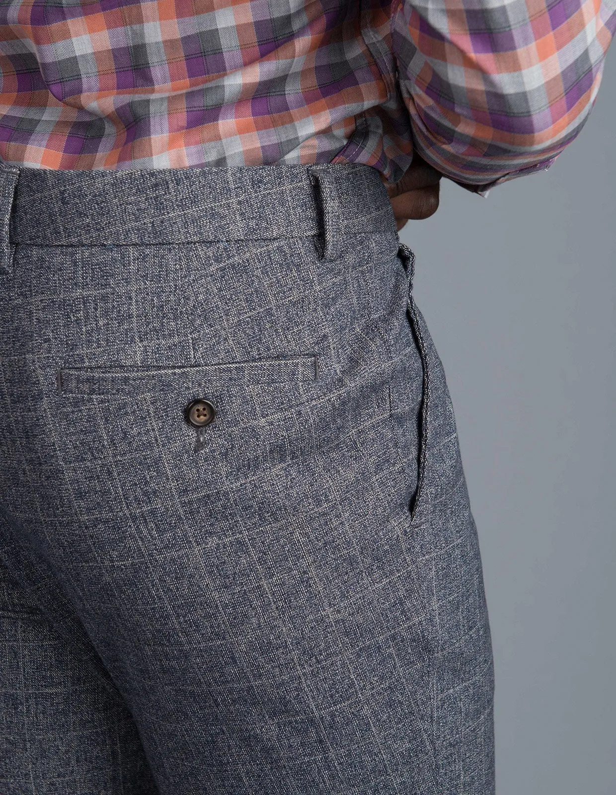 Grey and White Check Oxford | Dress
