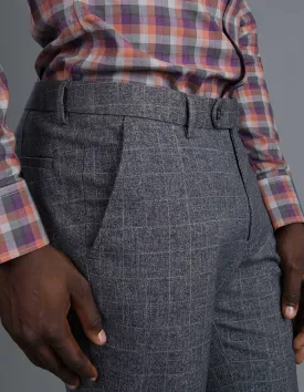 Grey and White Check Oxford | Dress