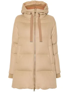 insulated hooded coat