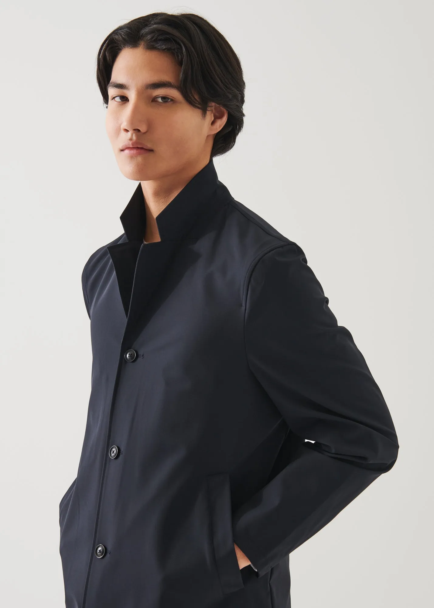 Italian Nylon Trench Coat