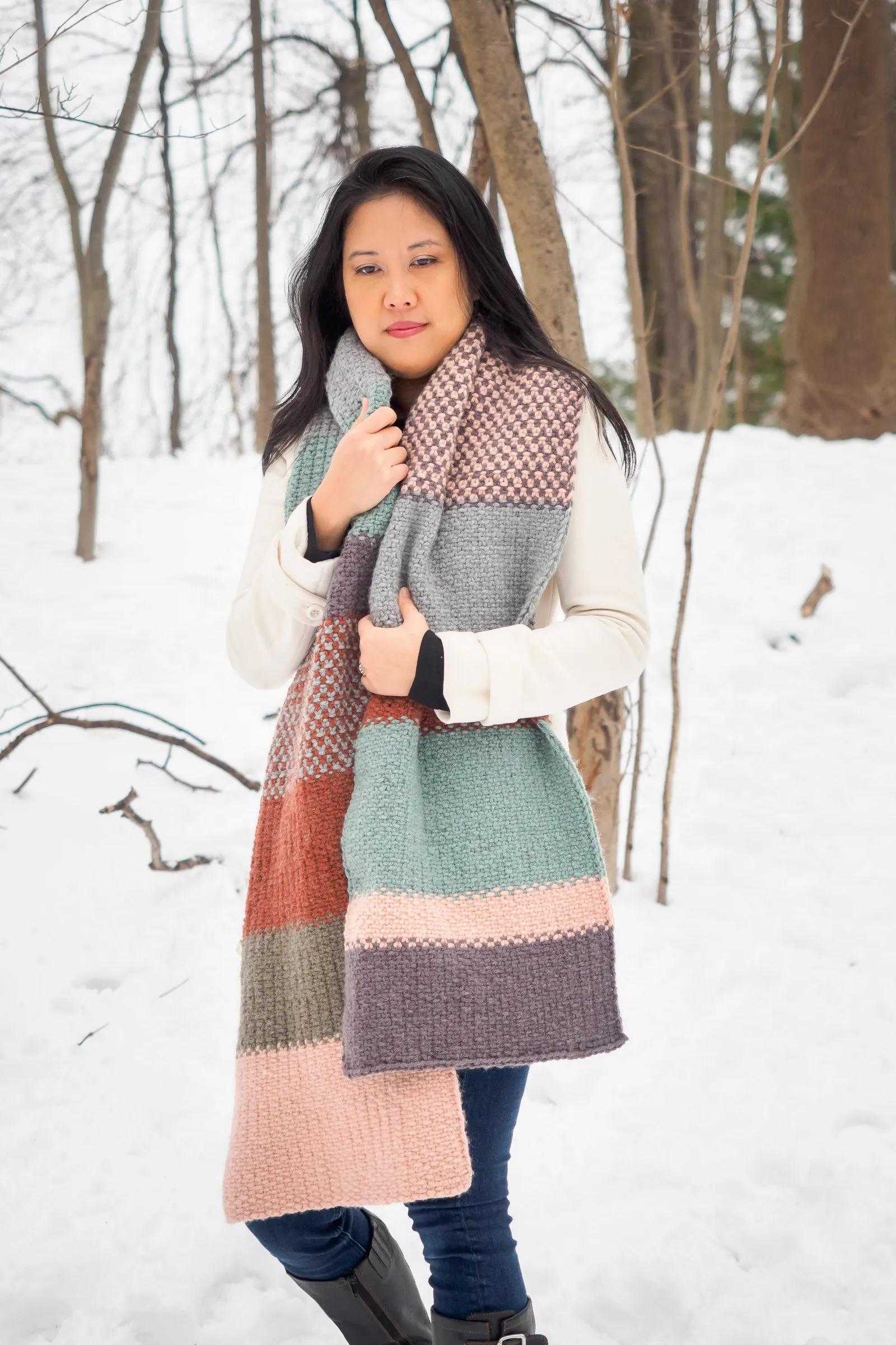 Knit Kit - Palette Scarf