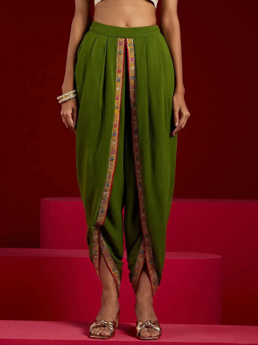 Libas Art Multicoloured Embroidered Georgette Straight Suit With Dupatta