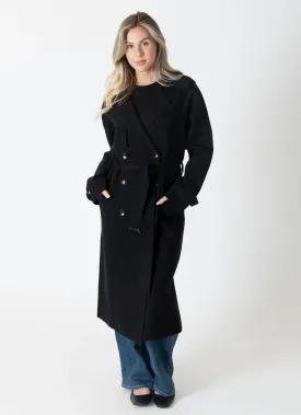 Lyla   Luxe Preston Knit Trench Coat jacket