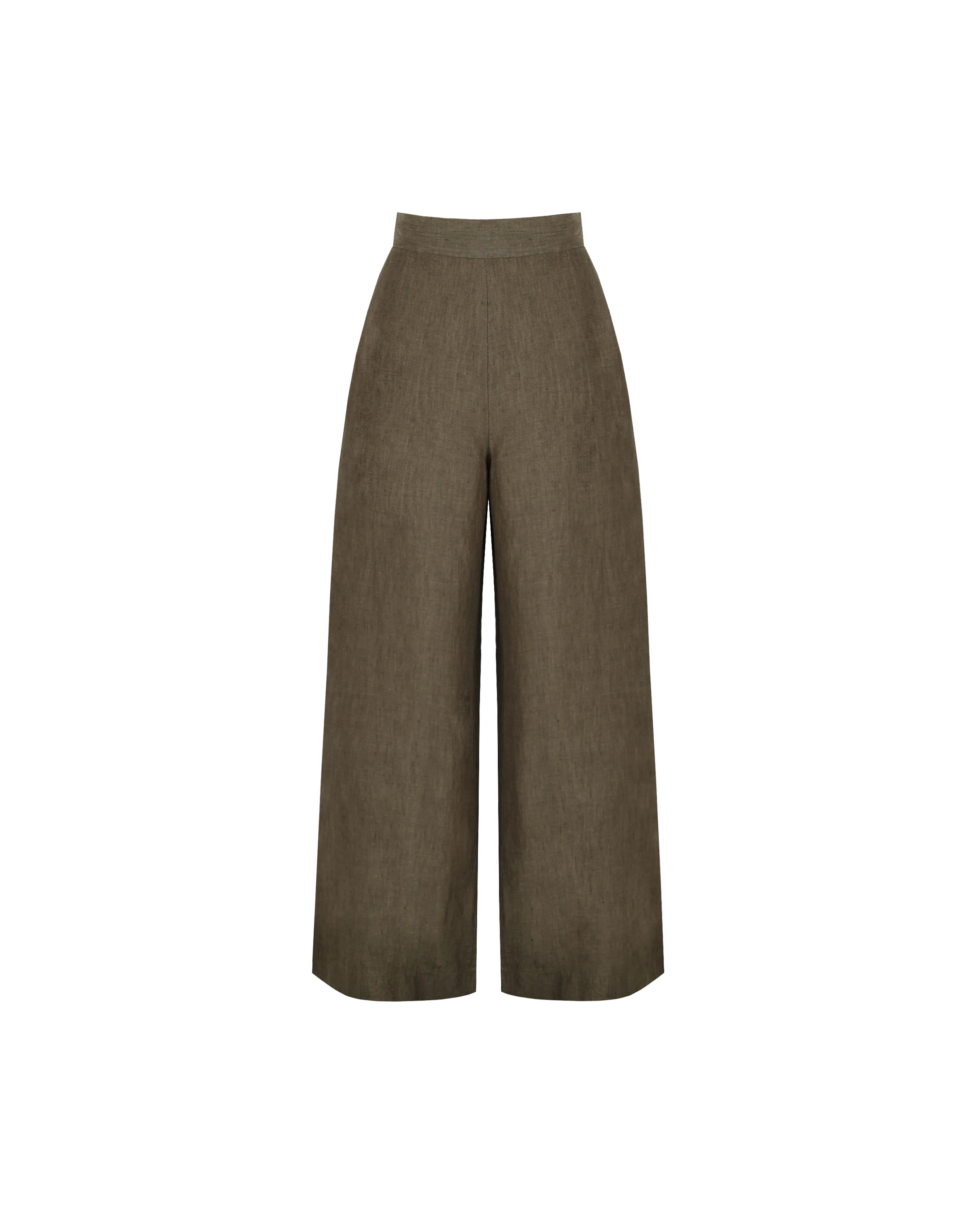 MARLEY LINEN PANT PETITE KHAKI