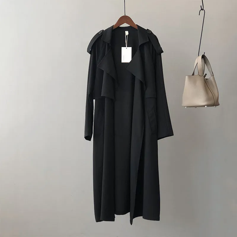 NGARRA - Retro Baggy Trench Coat