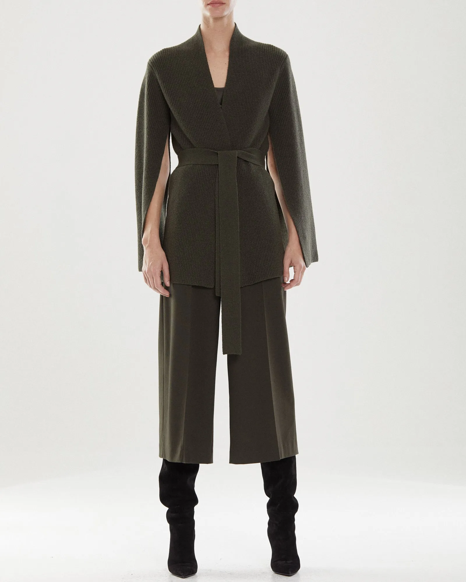 Nia Belted Cardigan Coat
