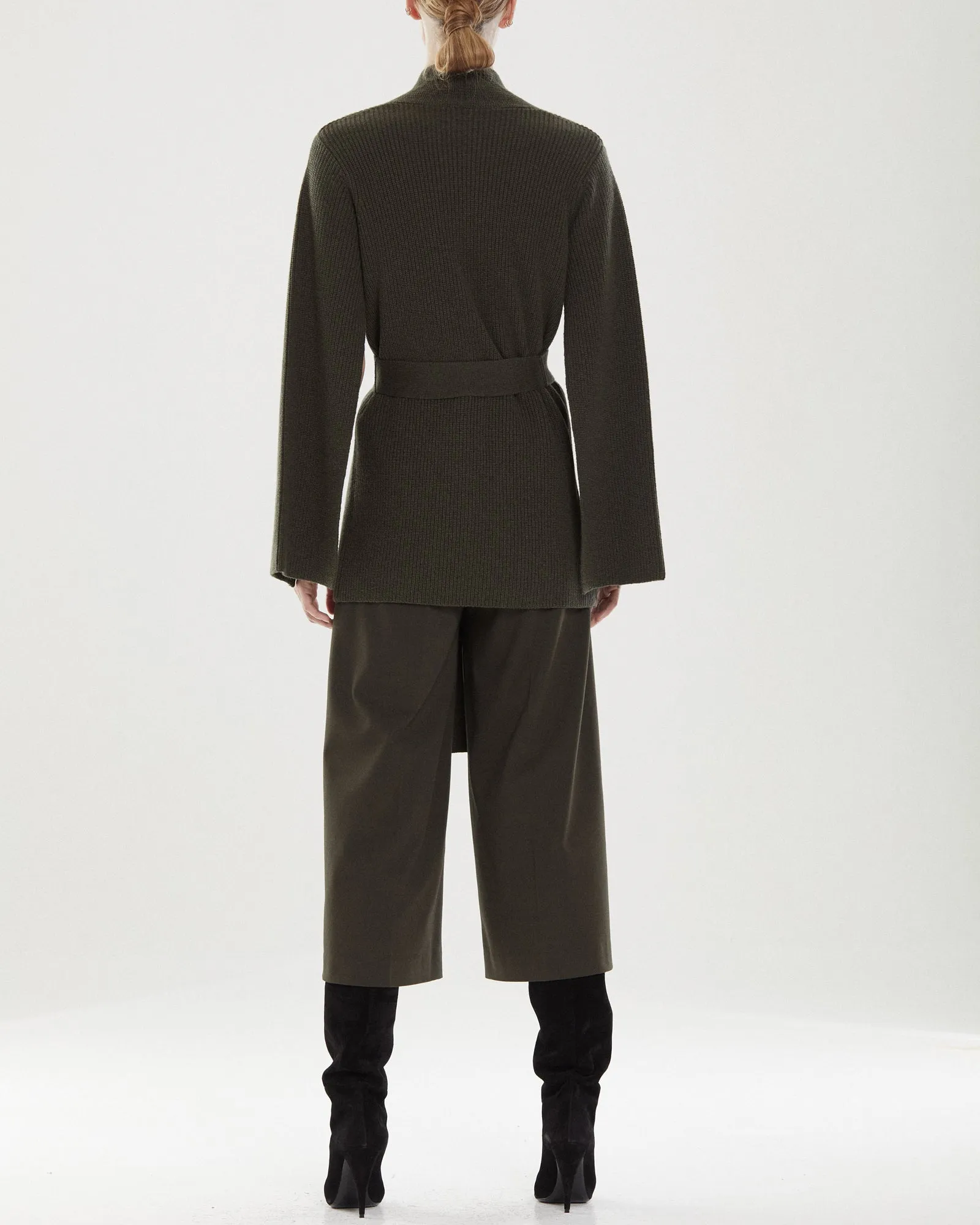 Nia Belted Cardigan Coat
