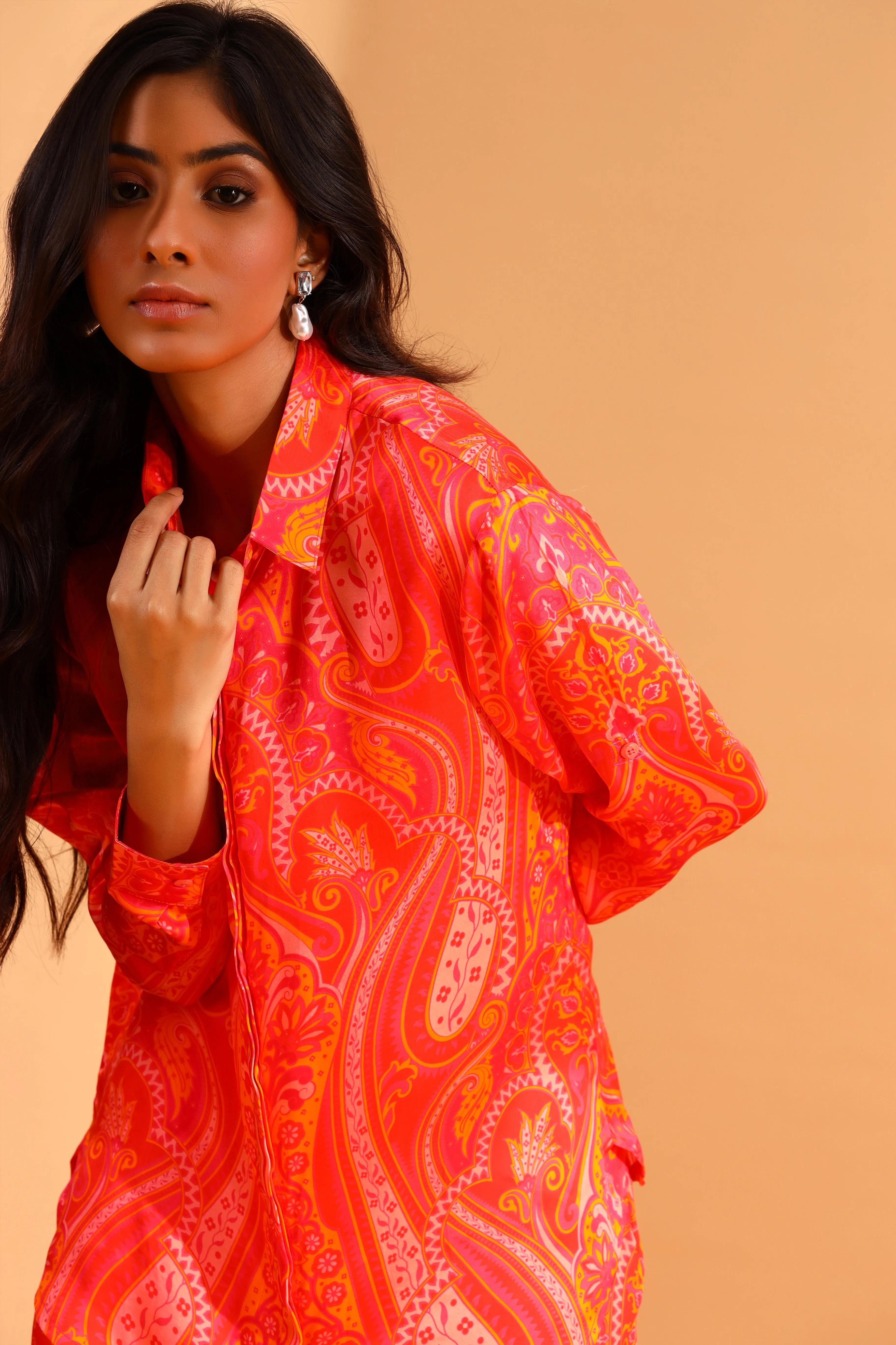 Paisley Shirt & Trousers Set