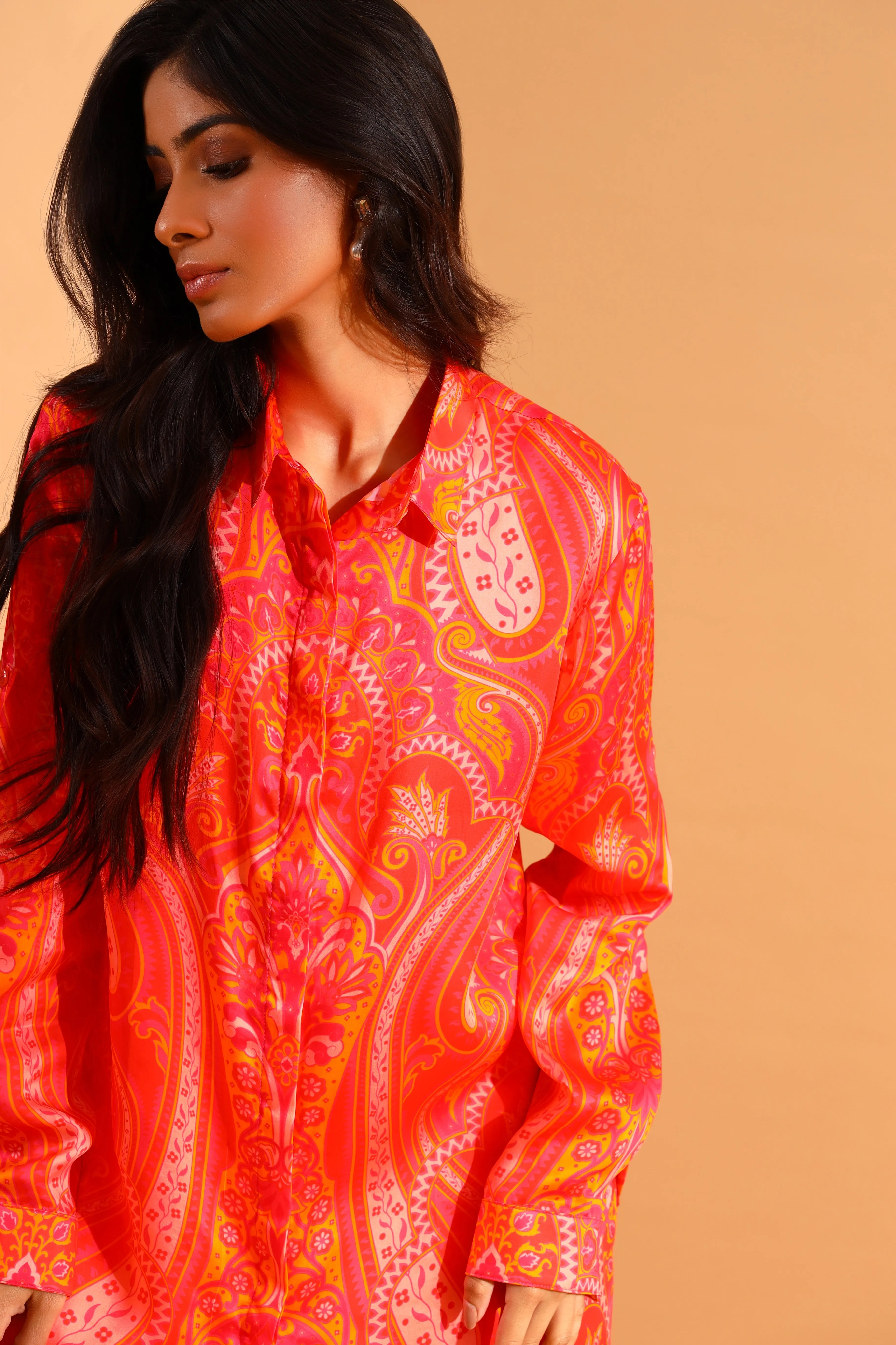 Paisley Shirt & Trousers Set