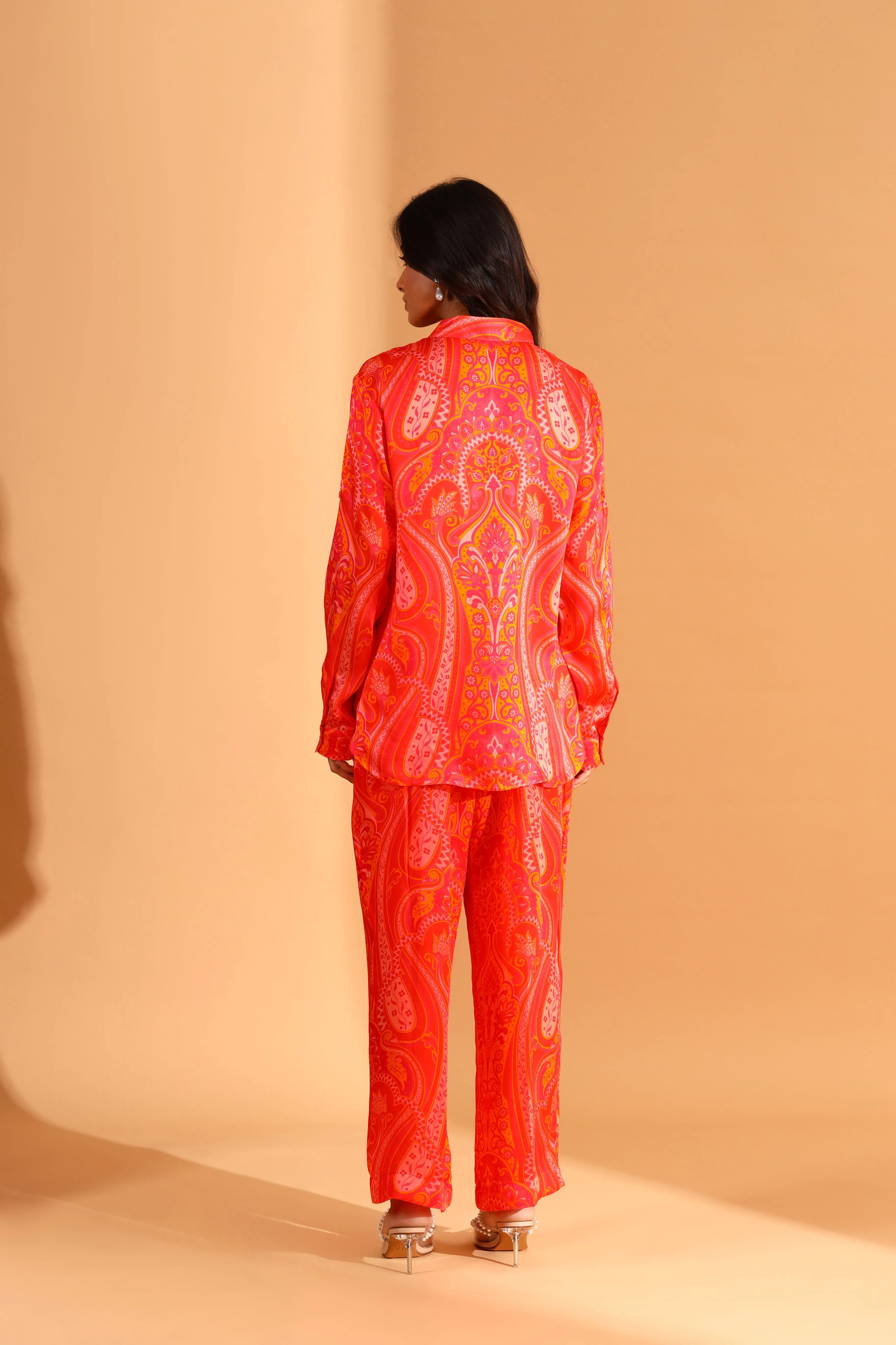 Paisley Shirt & Trousers Set