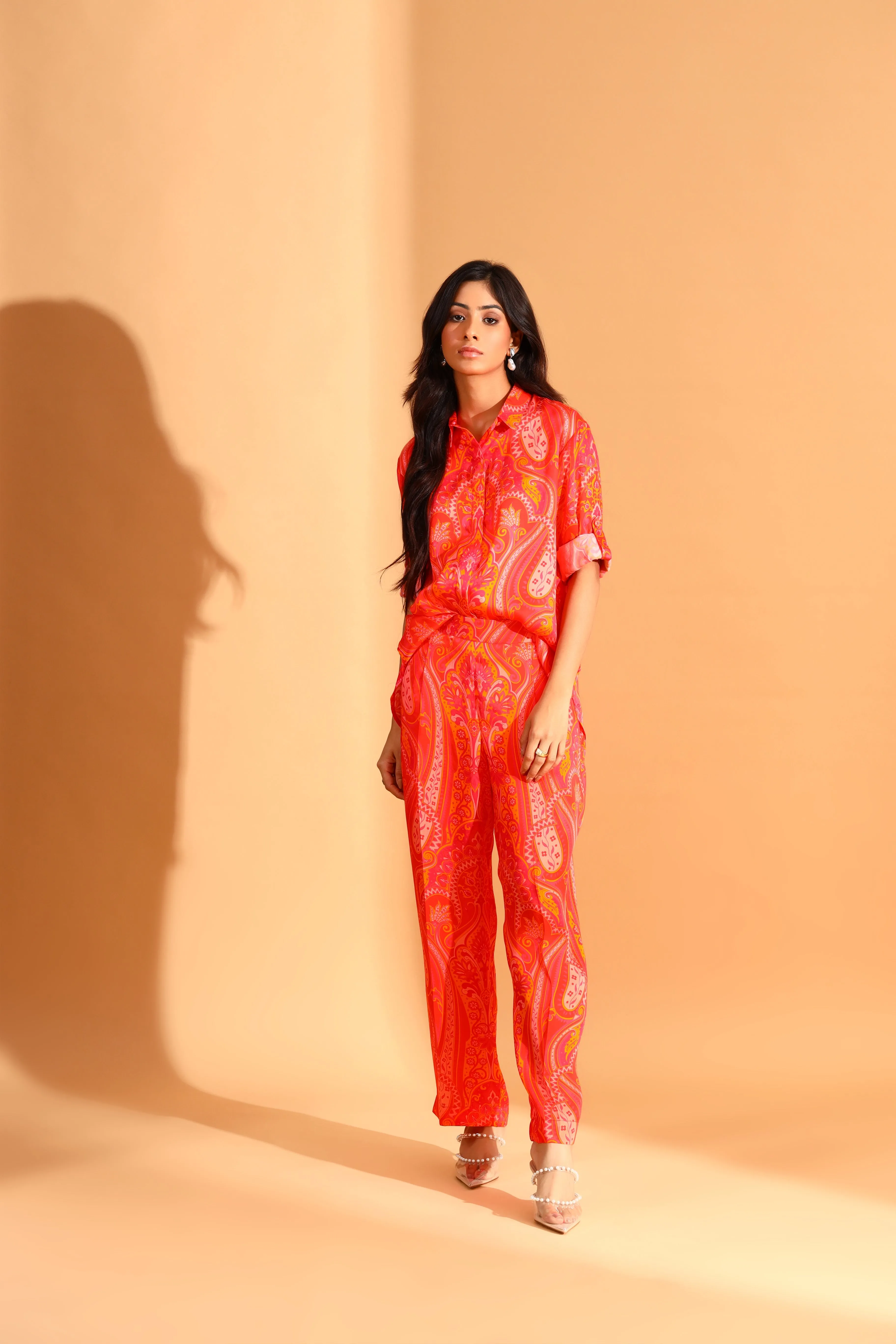 Paisley Shirt & Trousers Set