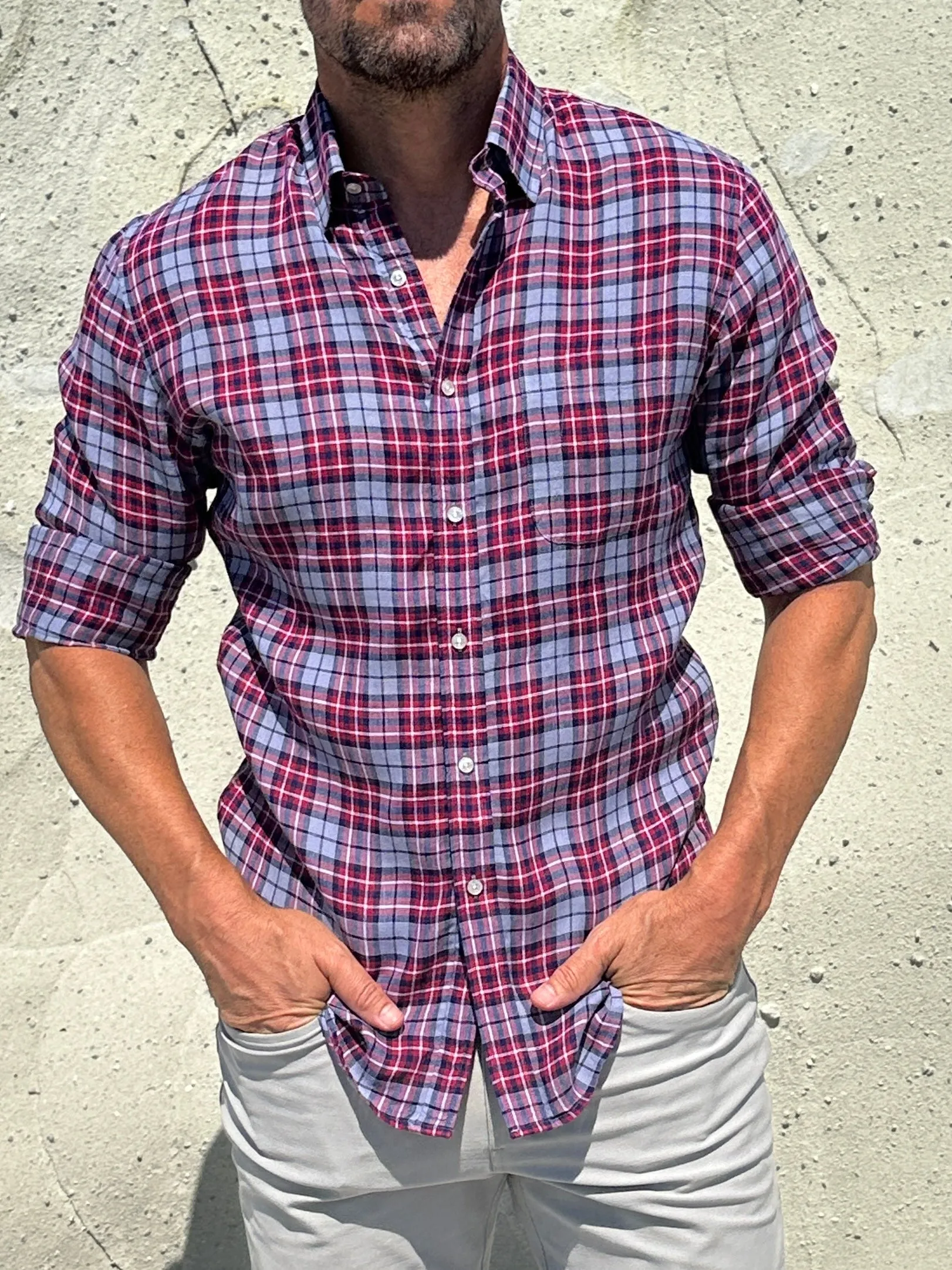 Plaid Linen- Small Batch Series