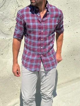Plaid Linen- Small Batch Series