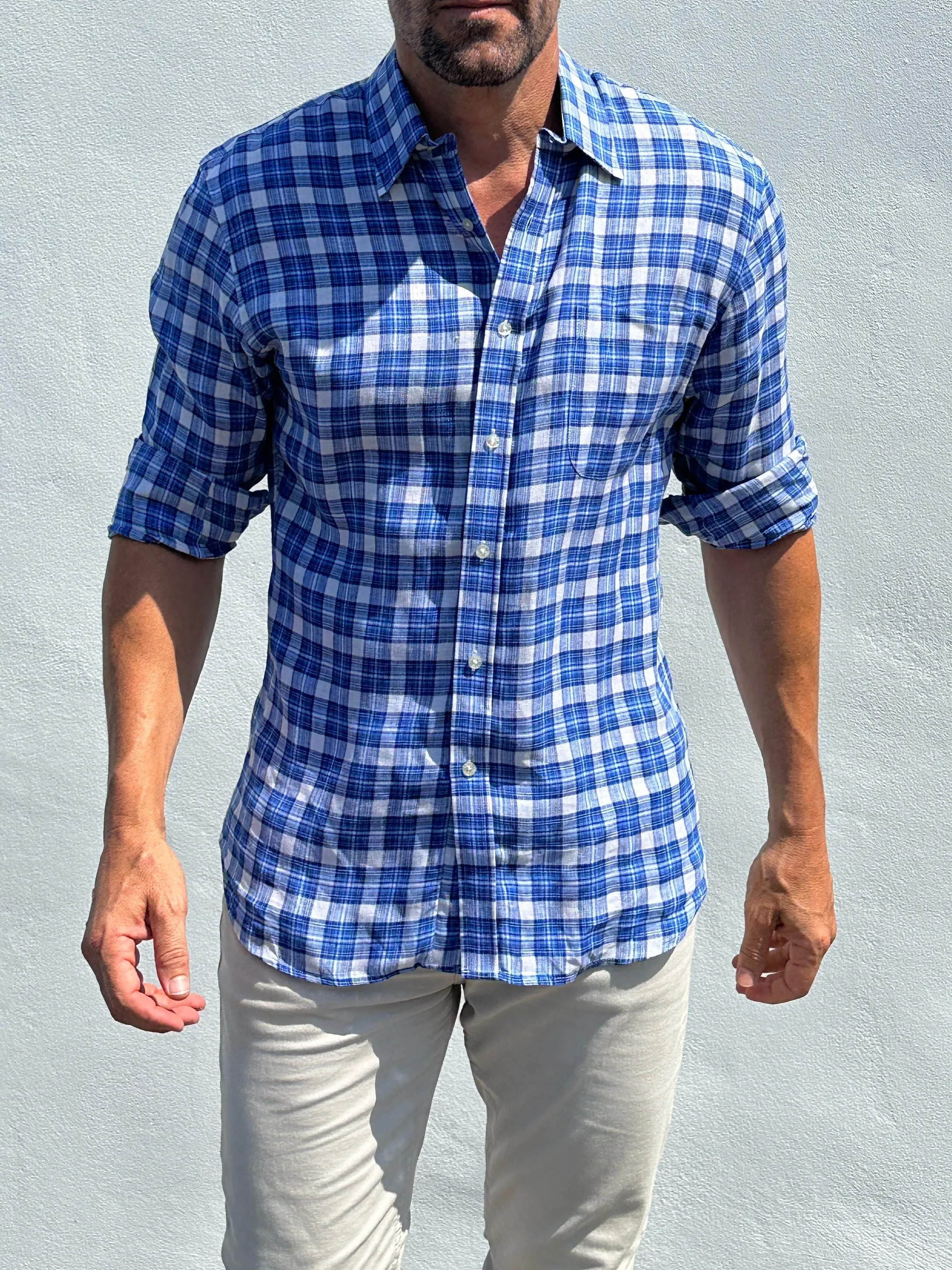 Plaid Linen- Small Batch Series