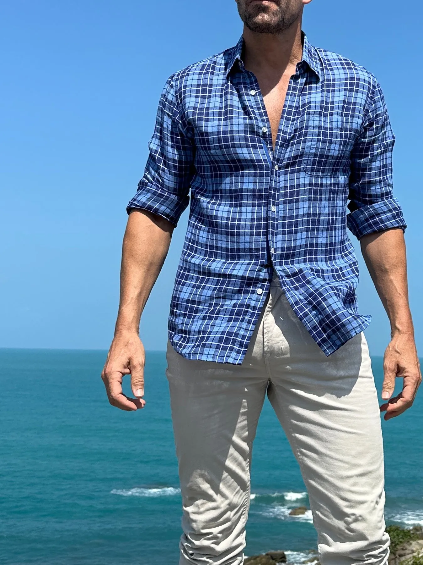 Plaid Linen- Small Batch Series
