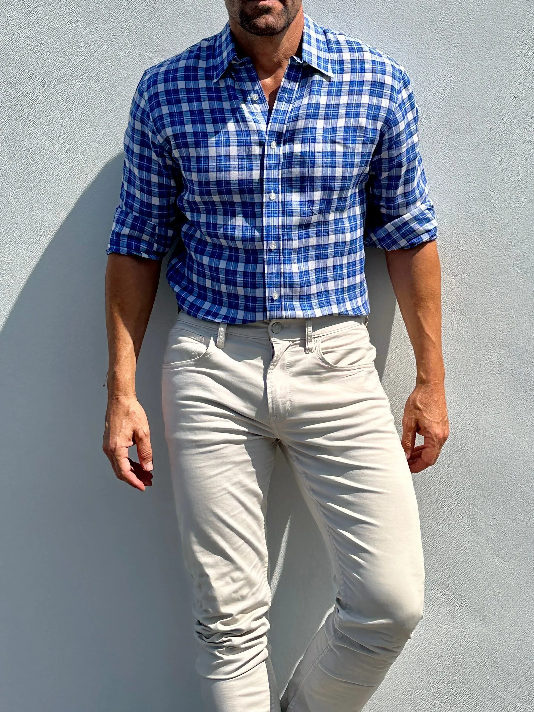 Plaid Linen- Small Batch Series