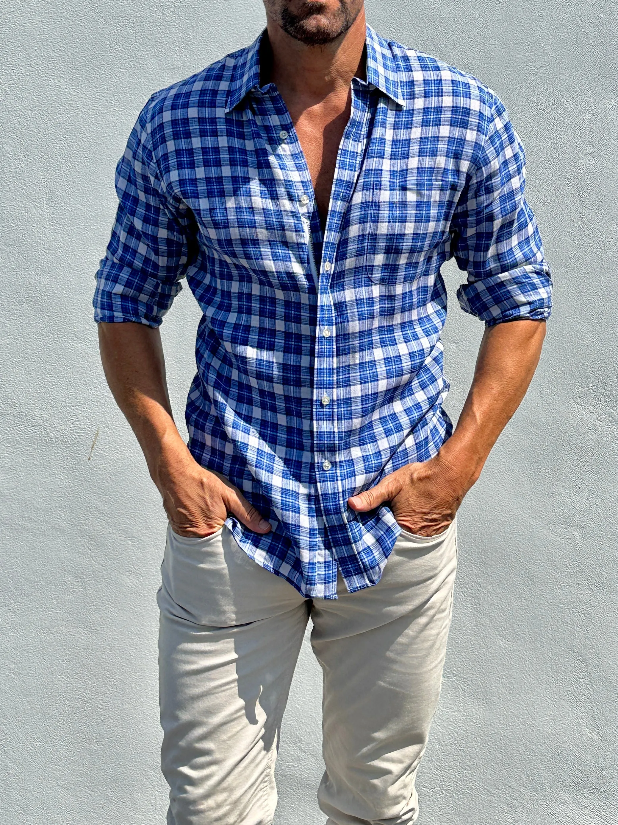 Plaid Linen- Small Batch Series