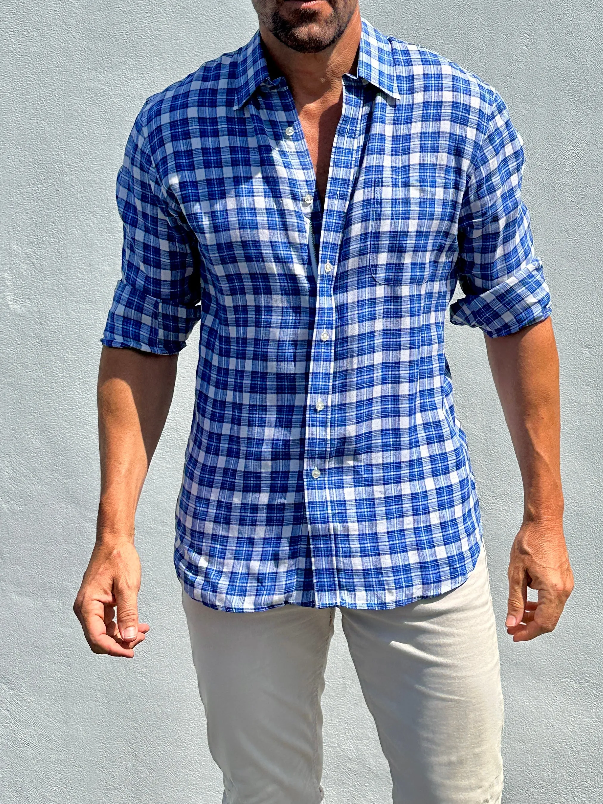 Plaid Linen- Small Batch Series