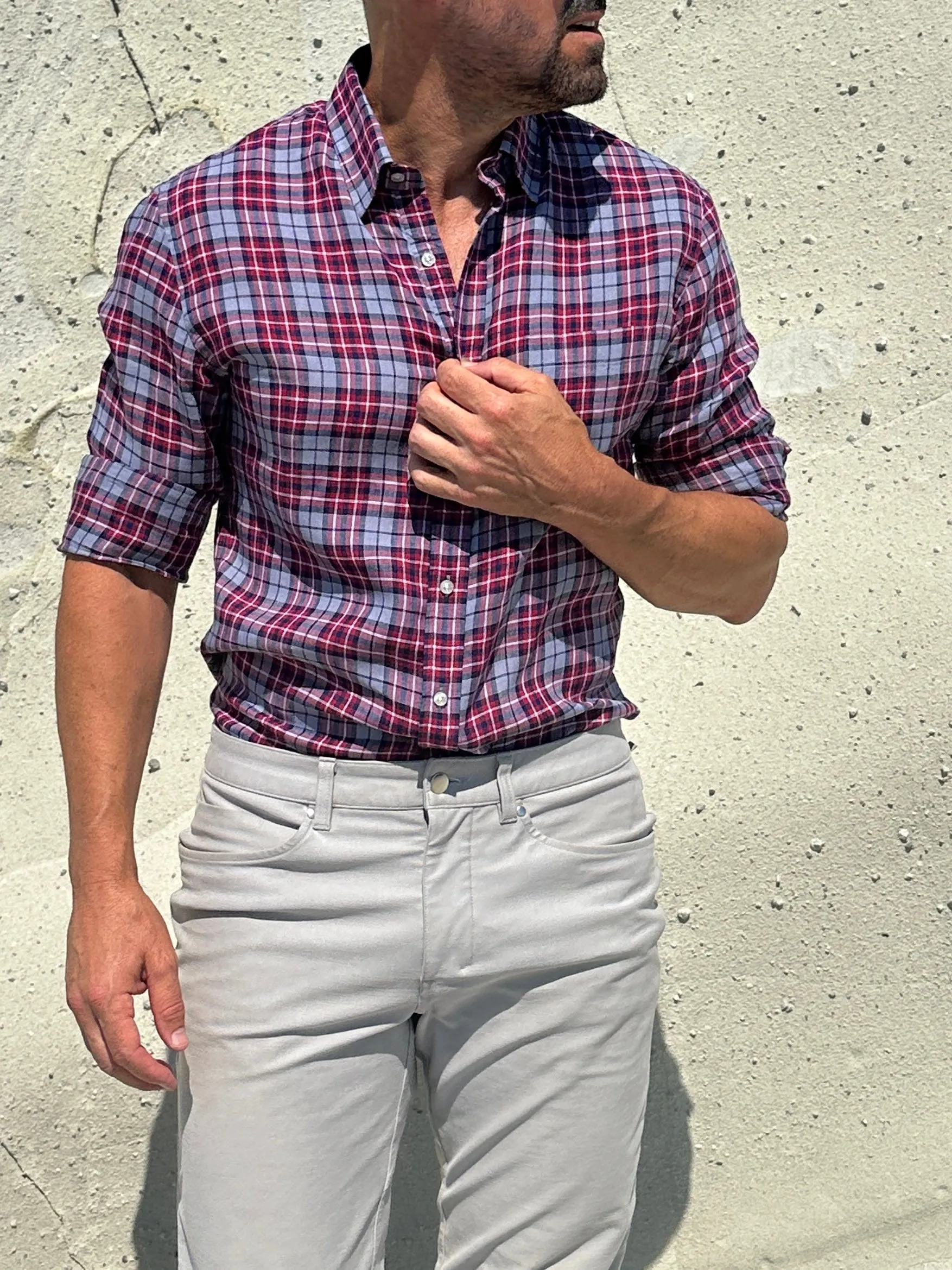 Plaid Linen- Small Batch Series