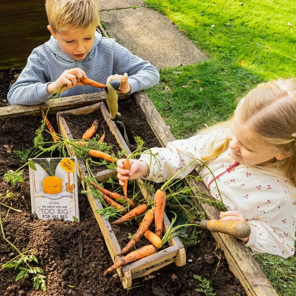Plantable Book Carrot