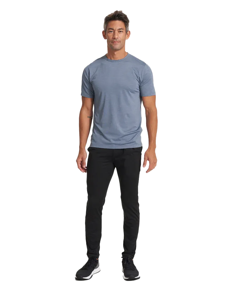 Ponto Performance Trousers in Black Heather